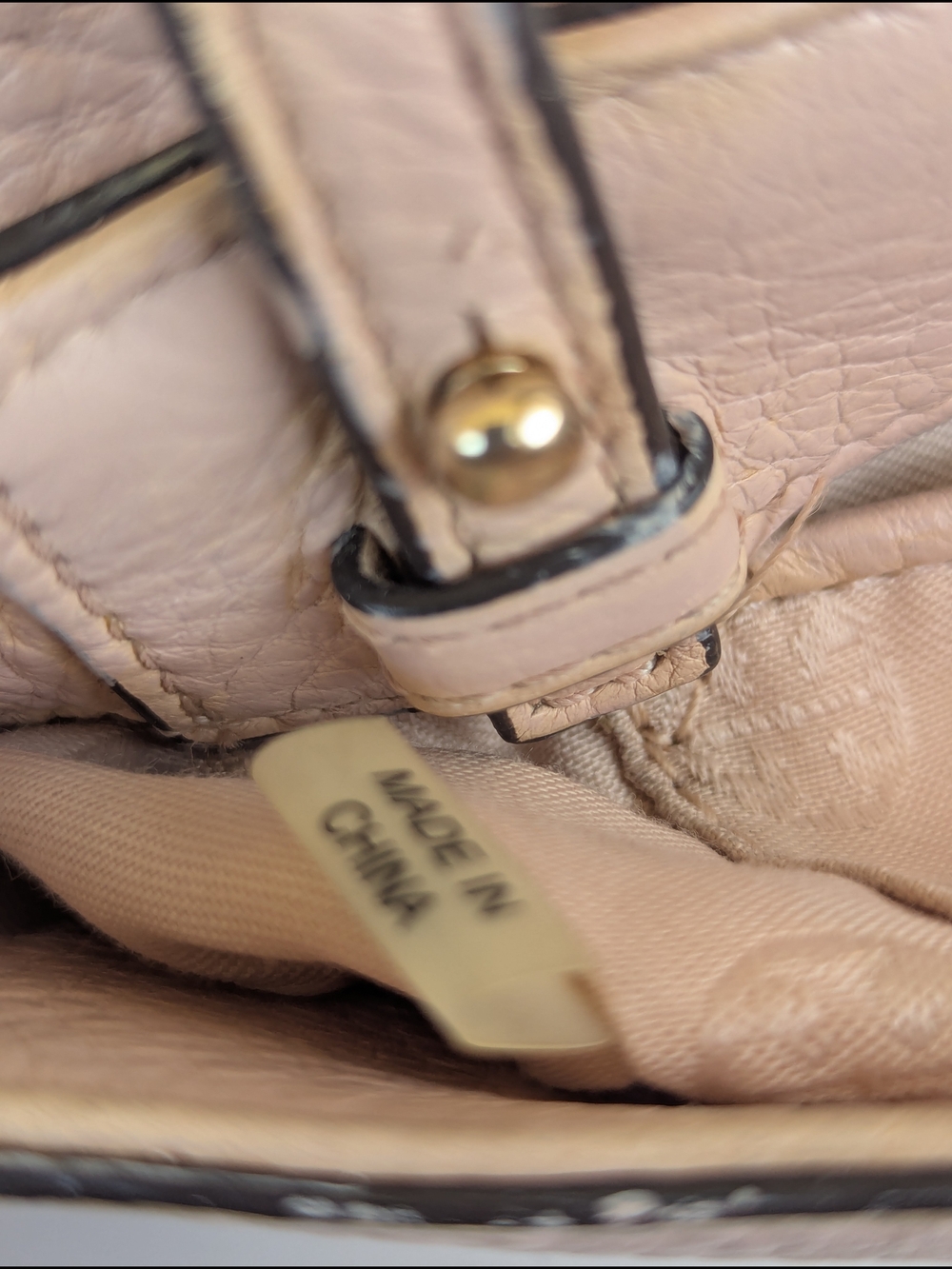 Tory Burch Pink Leather Crossbody Bag with Tassel - Picture 9 of 9